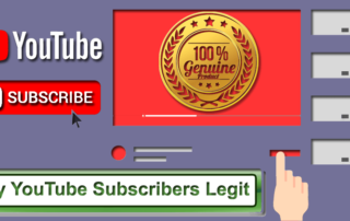 Buy YouTube Subsribers legit